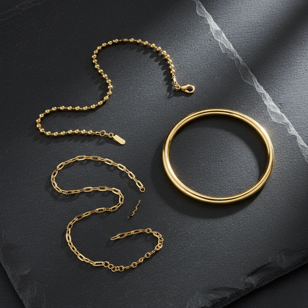 Echtgold Armbänder – Collection Bild