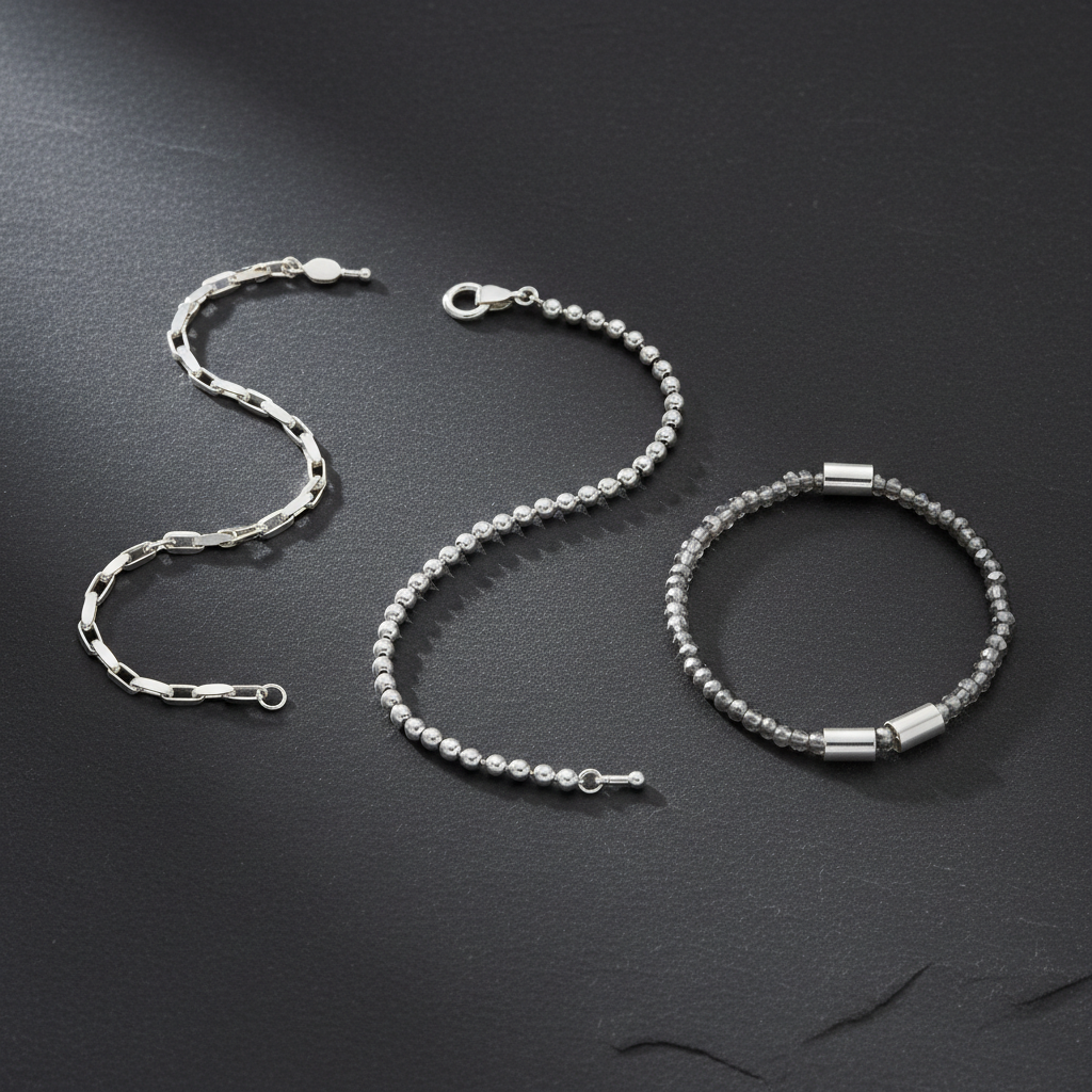Silber Armbänder – Collection Bild