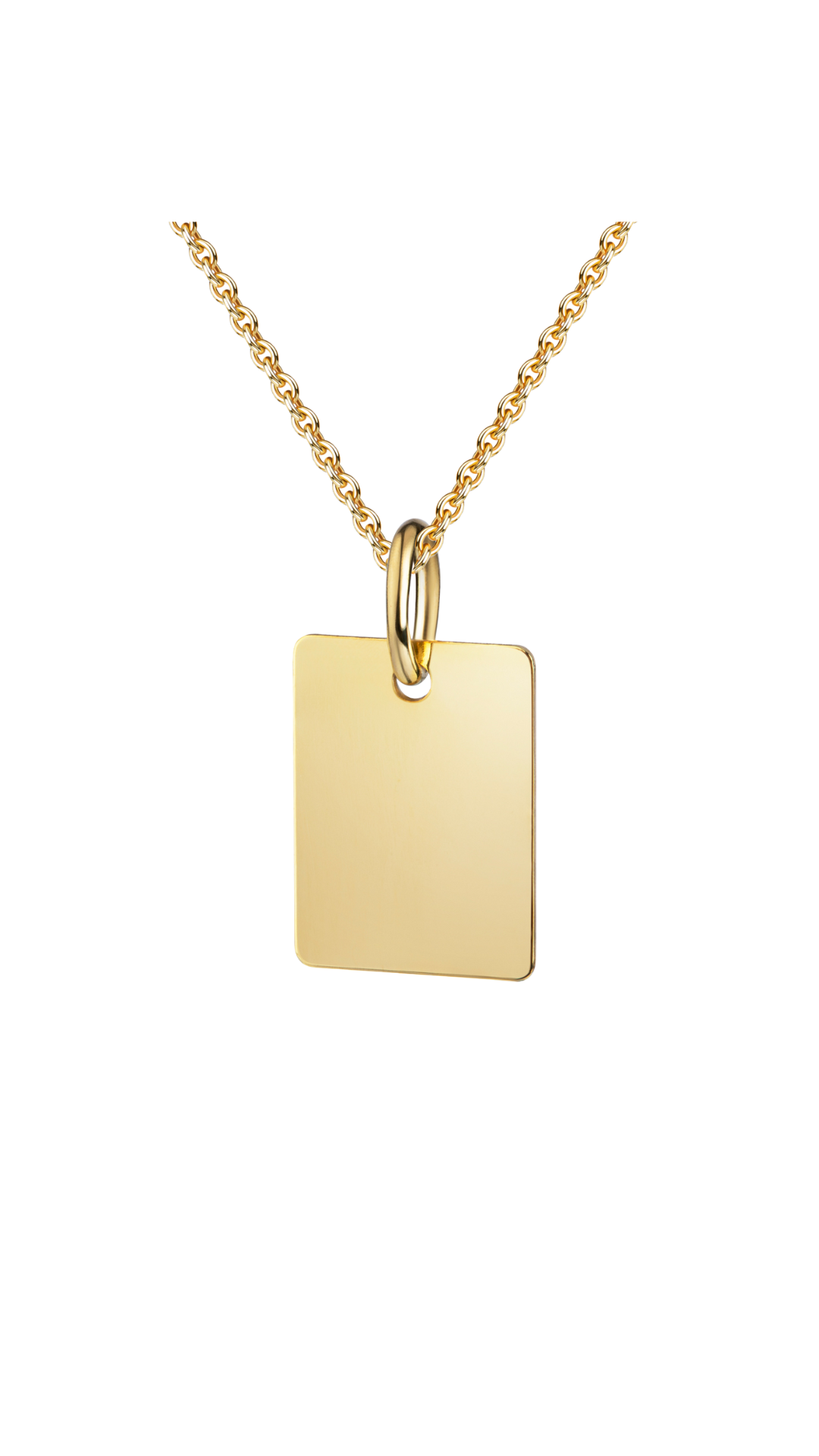 Gravurplatte Rechteck 8 Karat