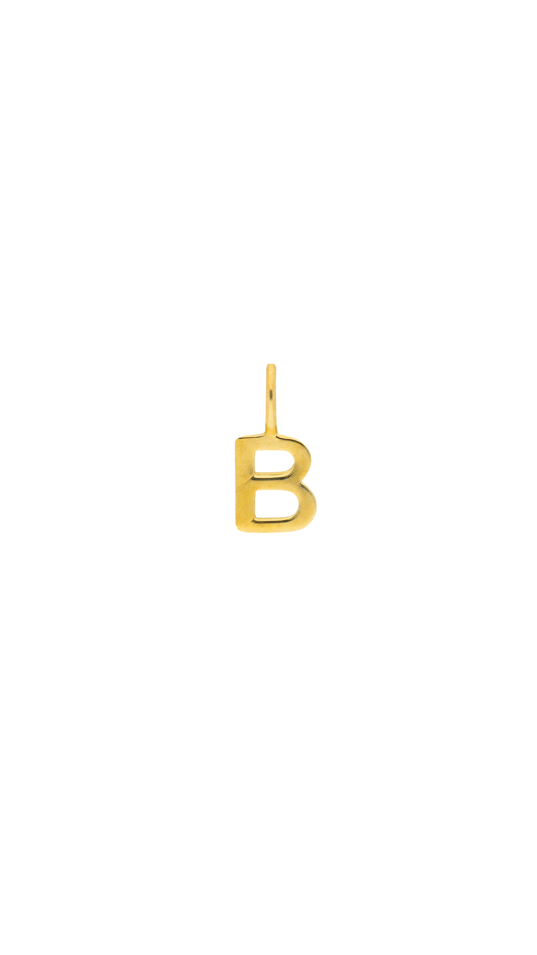 Minibuchstabe 8 Karat