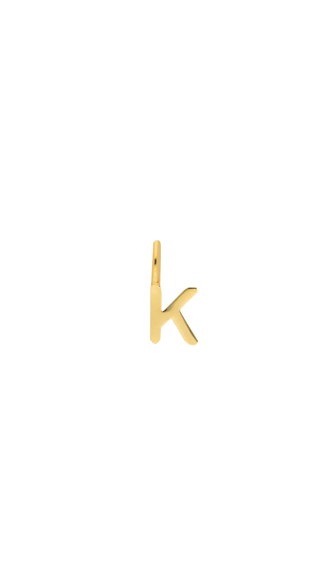 Minibuchstabe 8 Karat
