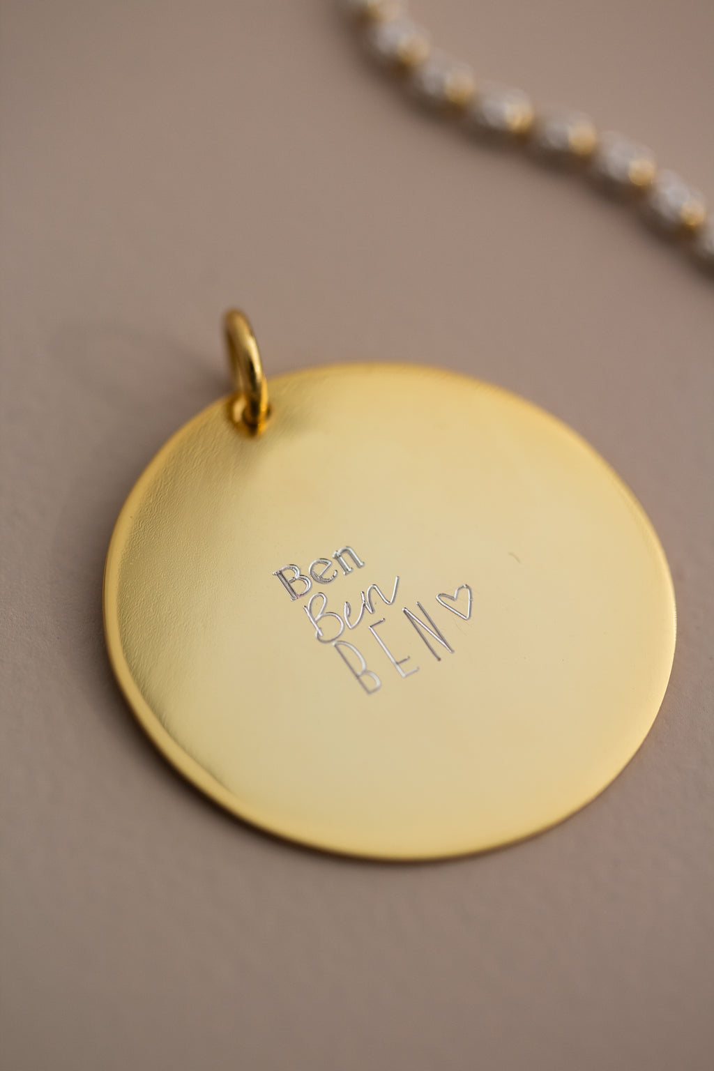 Gravurplatte freie Gestaltung Gold verschiedene Größen