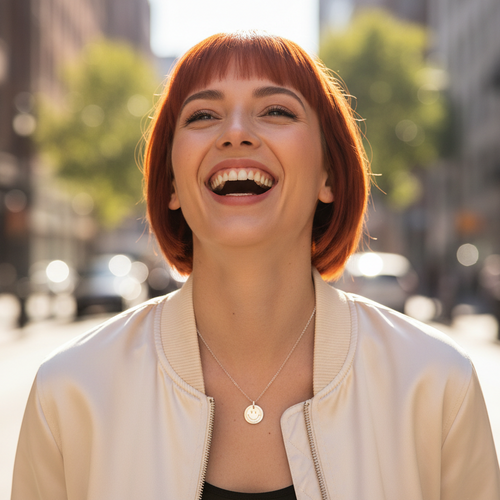 Charm Smile Lachen