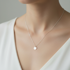 Kette NO Silber – am Hals
