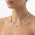 LUNA Silberkette – Lifestyle