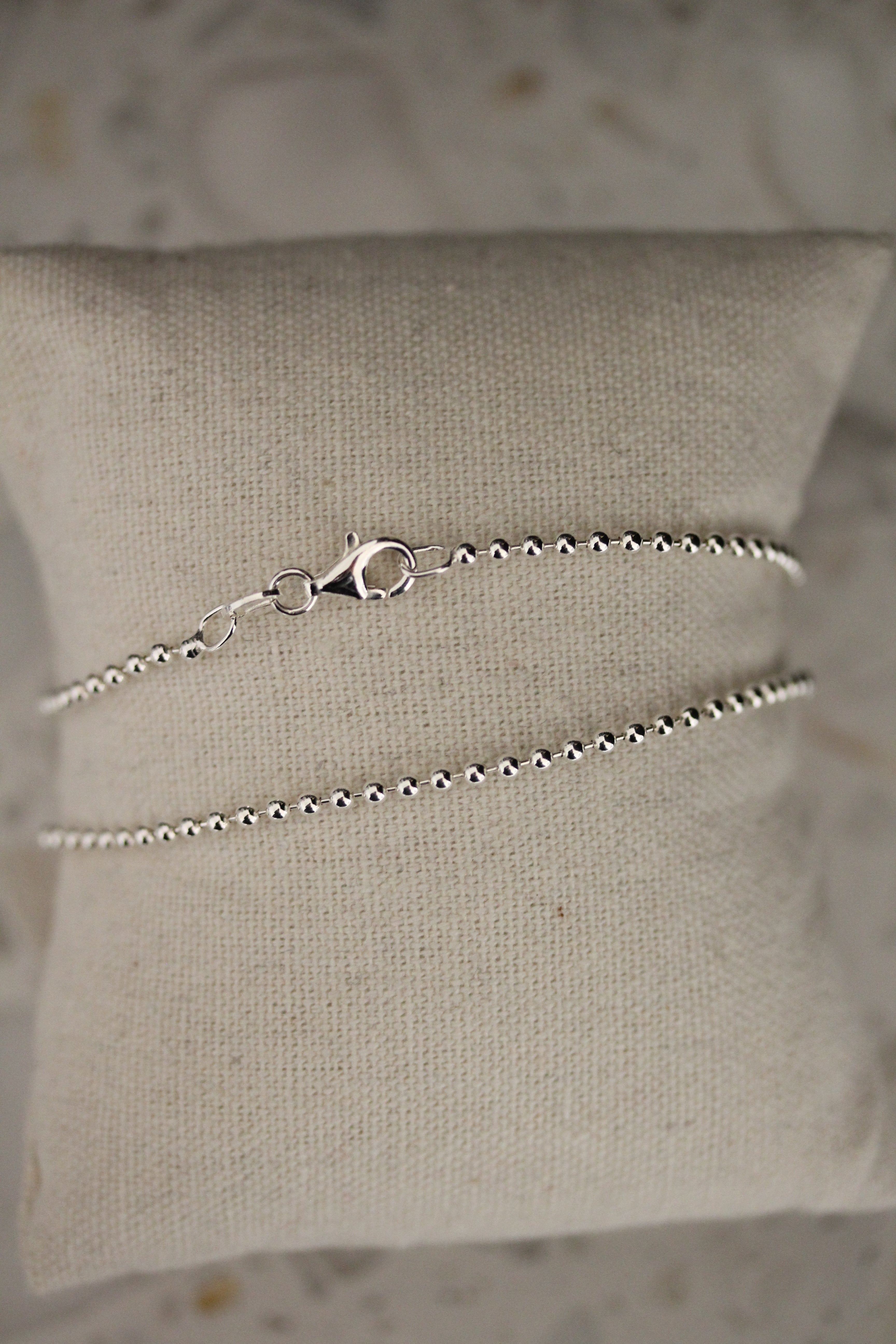 Kugelkette Bold Silber